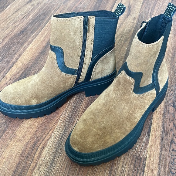 Lucky Brand camel suede boots - Picture 2 of 6